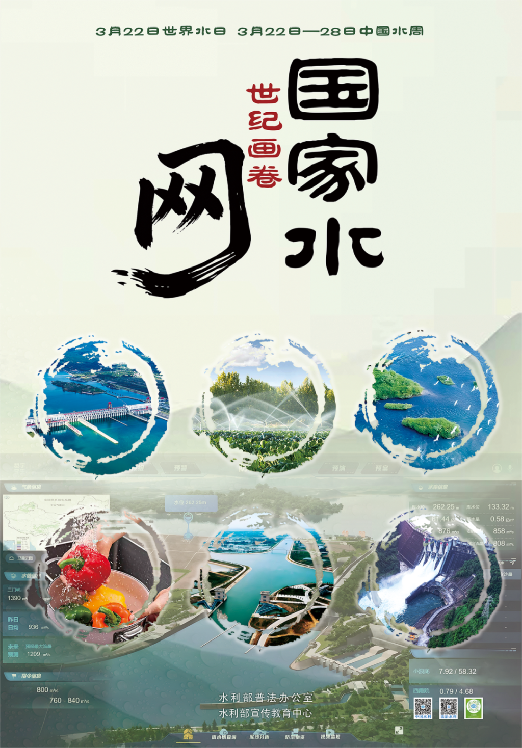 水利部发布2026年“世界水日”“中国水周”主题宣传海报