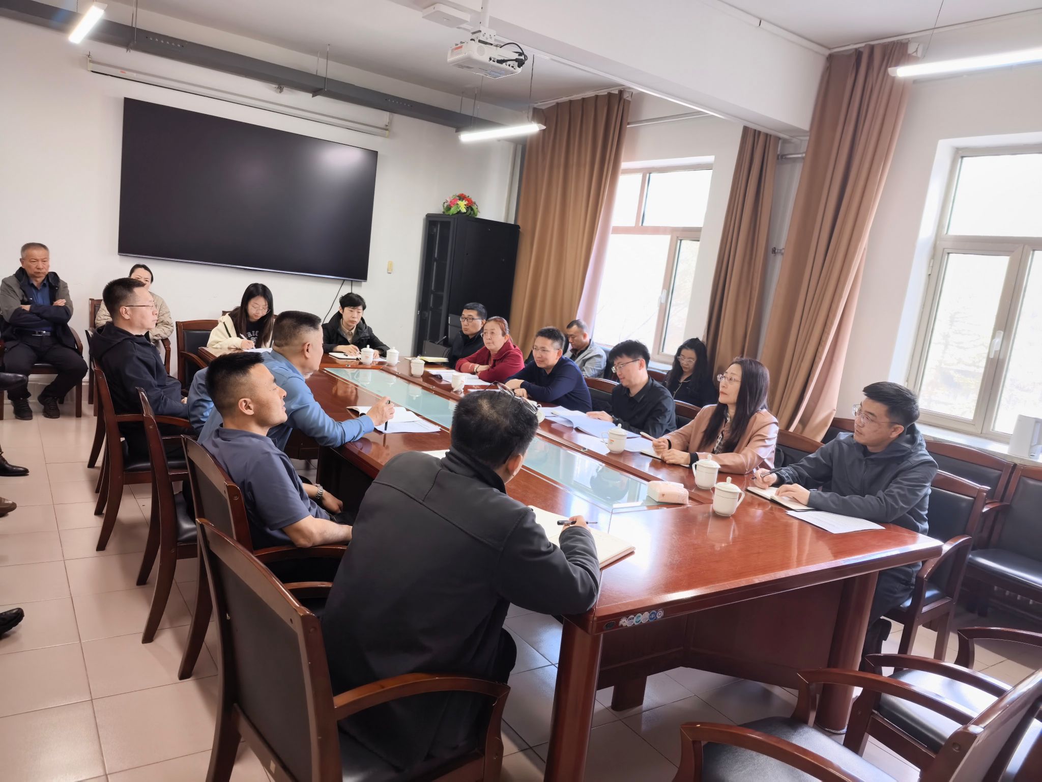 内蒙古科技大学党委第四巡察组巡察后勤与基本建设处党总支工作动员会召开